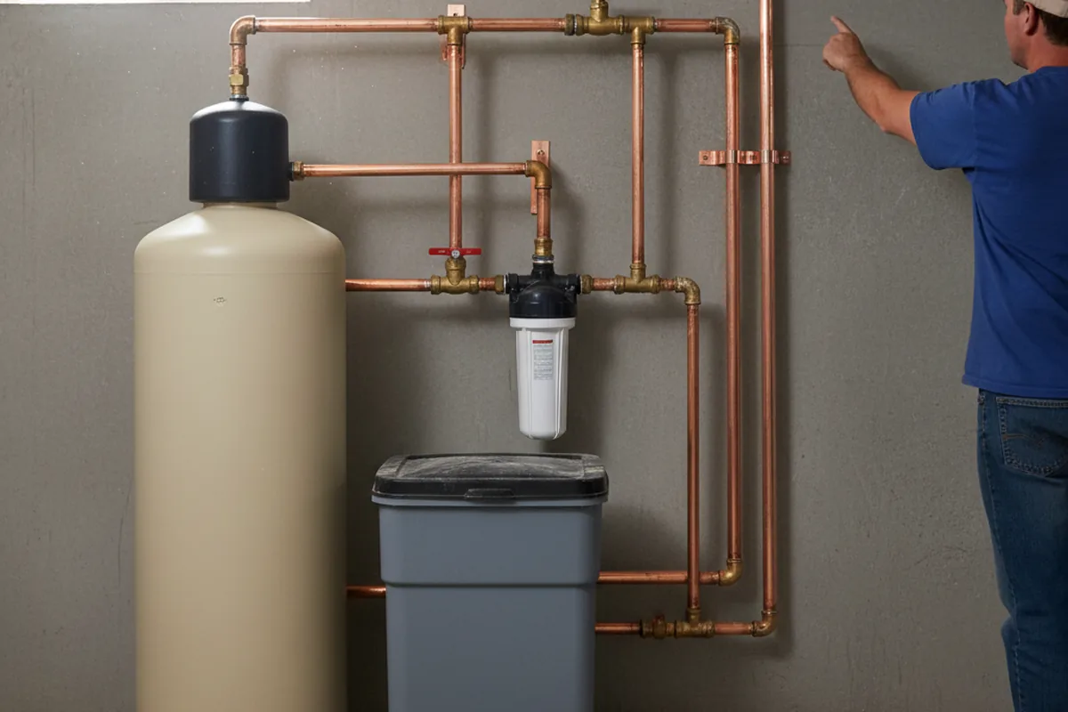 Whole-house water treatment system installed in Mc Clellandtown